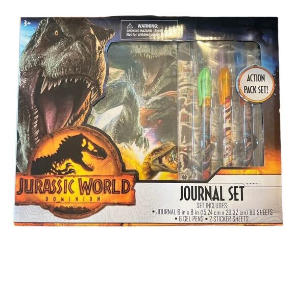 Jurassic World Dominion  Journal Set New Sealed NIB - Picture 3 of 14